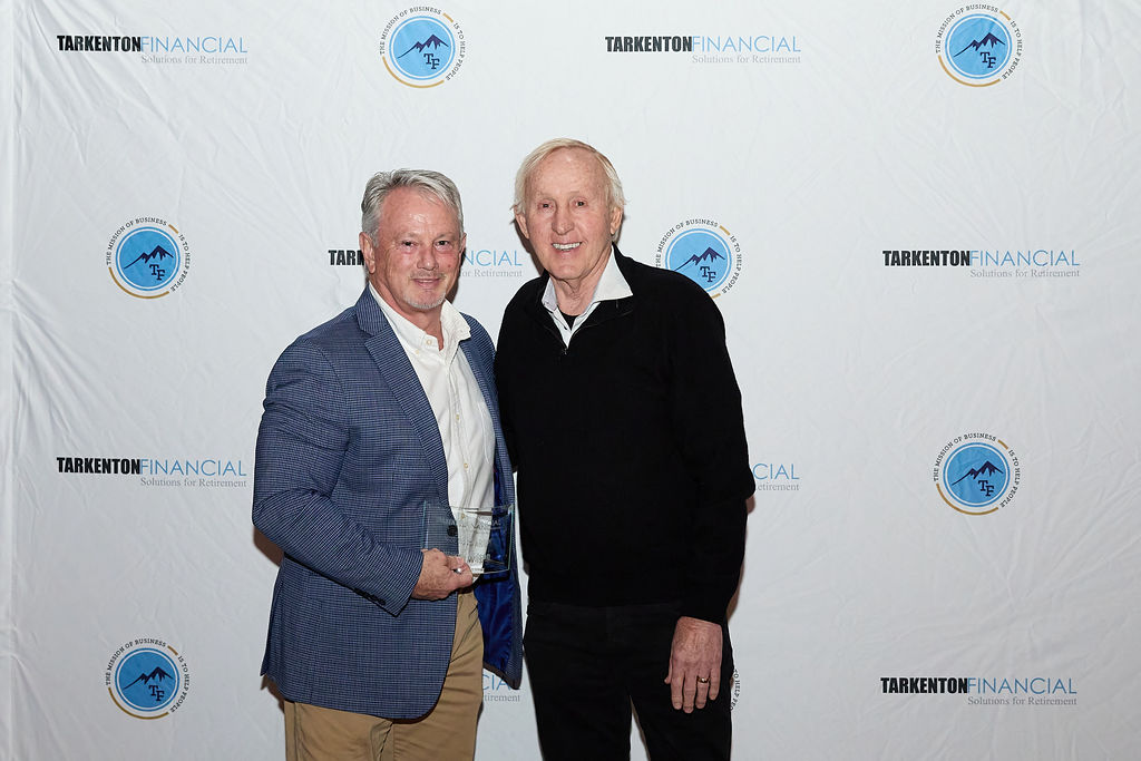 Wayne Wilson &amp; Fran Tarkenton